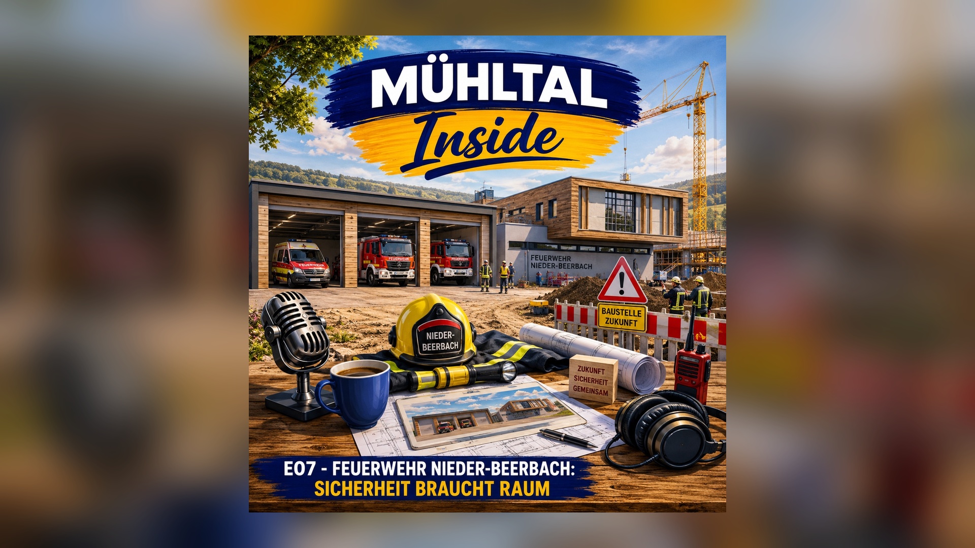 Cover: Folge 7 – Feuerwehr Nieder-Beerbach: Sicherheit braucht Raum