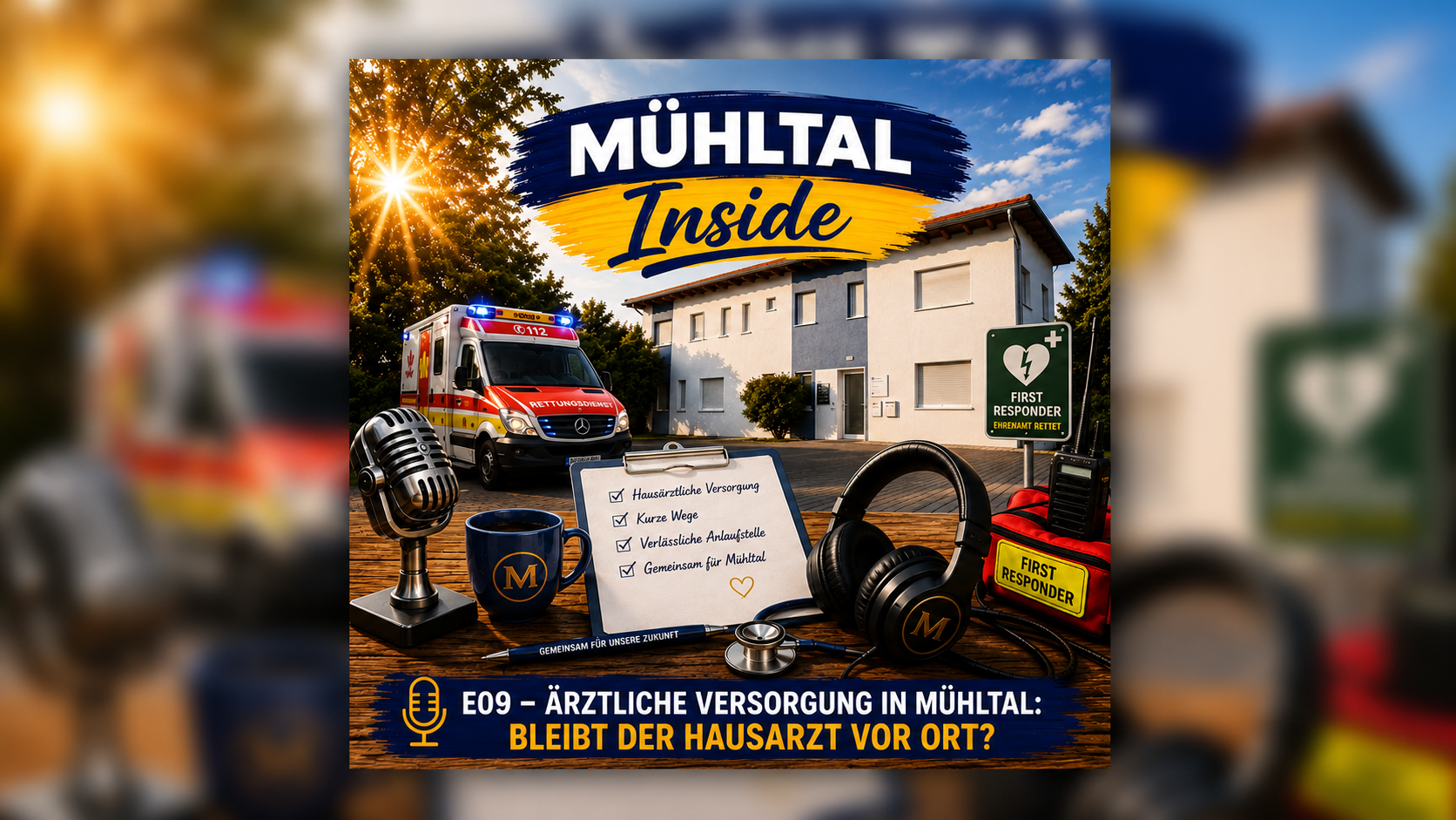Cover: Folge 9 – Ärztliche Versorgung in Mühltal: Bleibt der Hausarzt vor Ort?